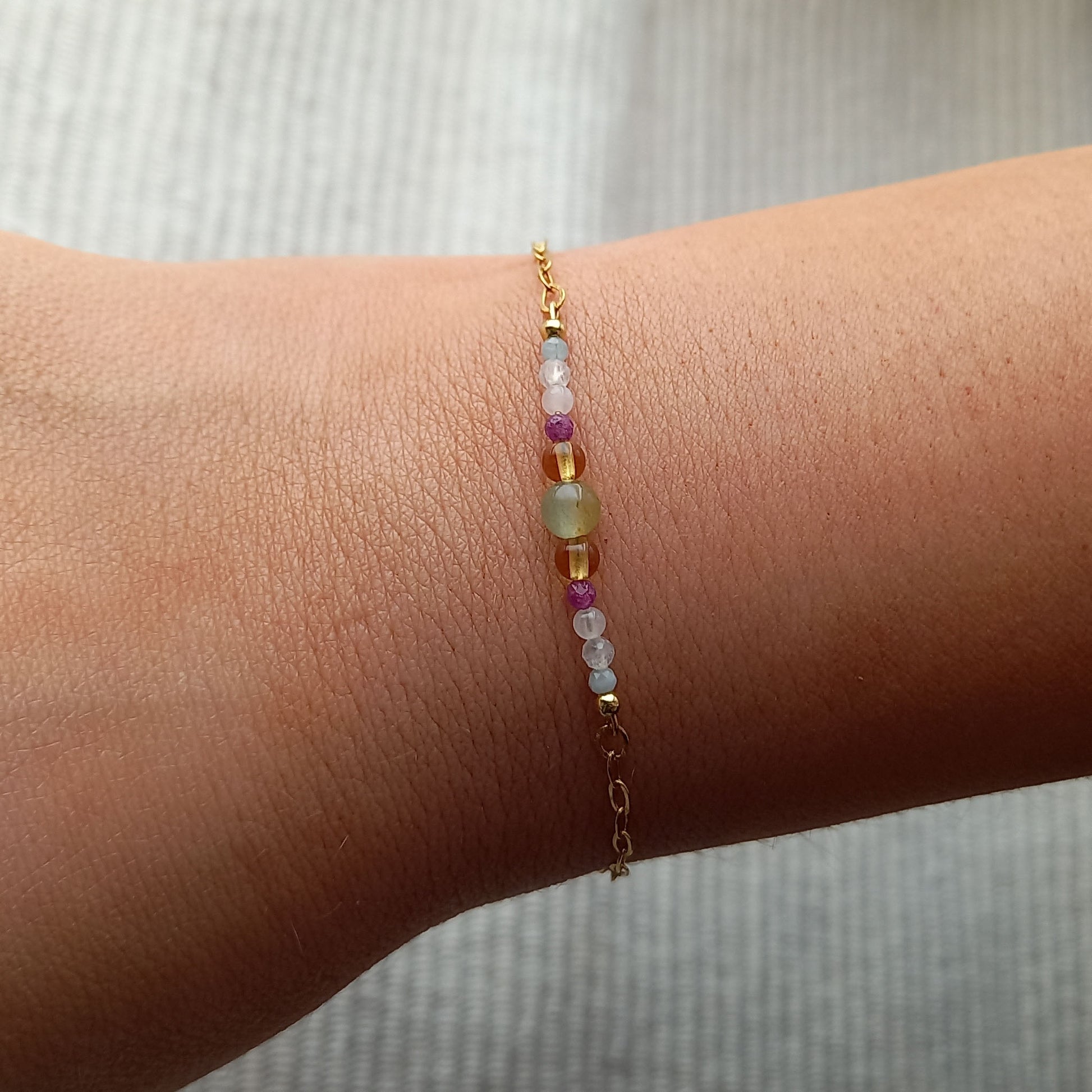 Bracelet en cristal d'été fertilité - Nicte